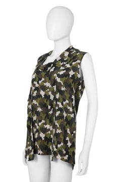 Prada by Miuccia PRE-FALL 2010 Camo Laced Relaxed Top