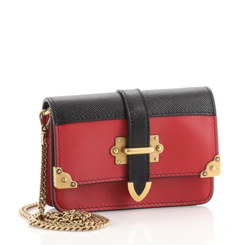 Prada cahier chain bag store