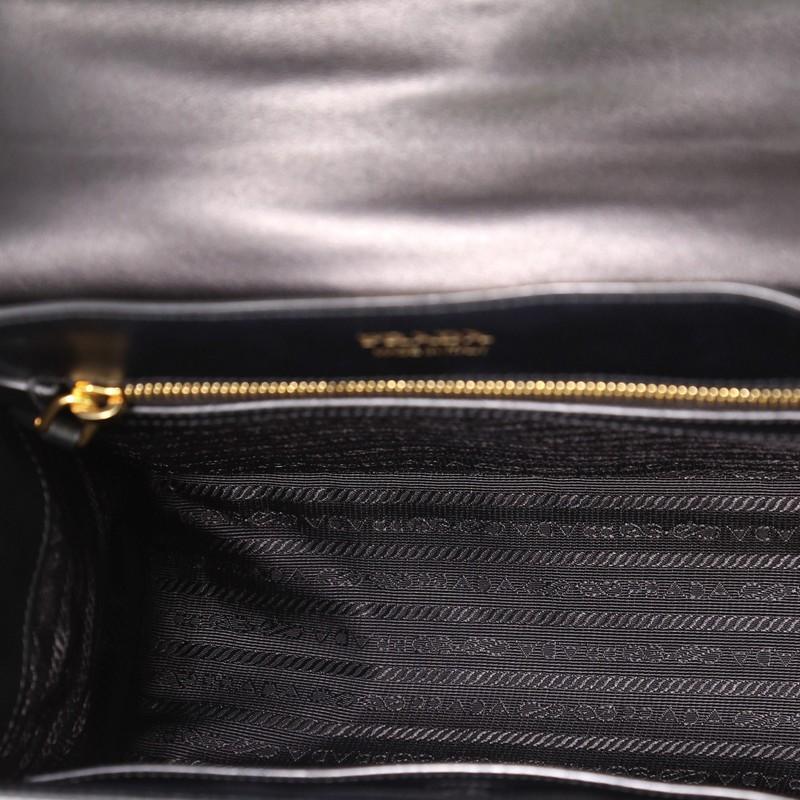 Women's or Men's Prada Cahier Convertible Shoulder Bag City Calf and Saffiano Leather Mediem