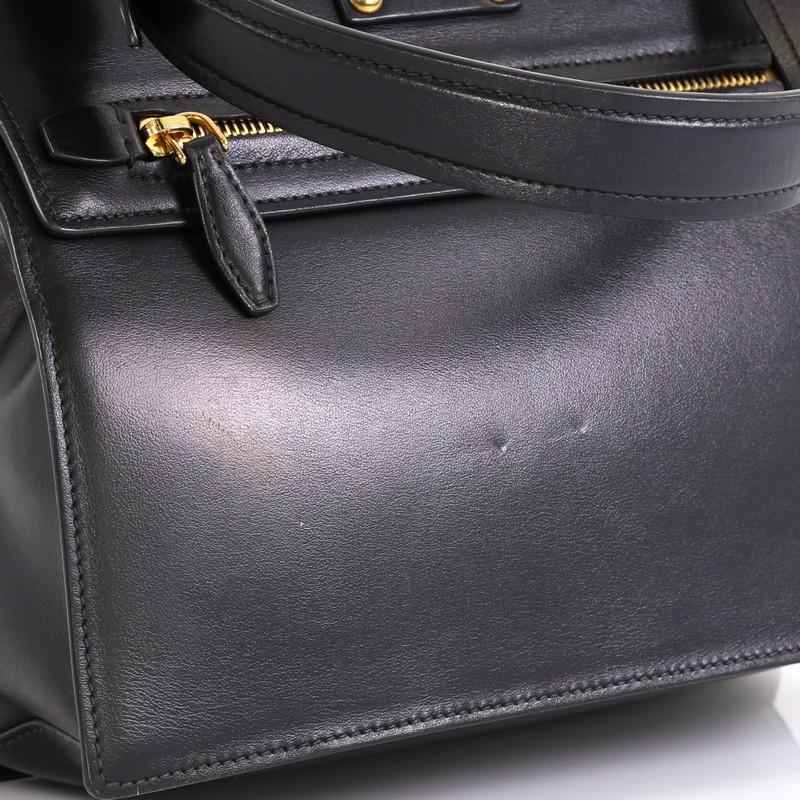 Prada Cahier Convertible Shoulder Bag City Calf and Saffiano Leather Mediem 2