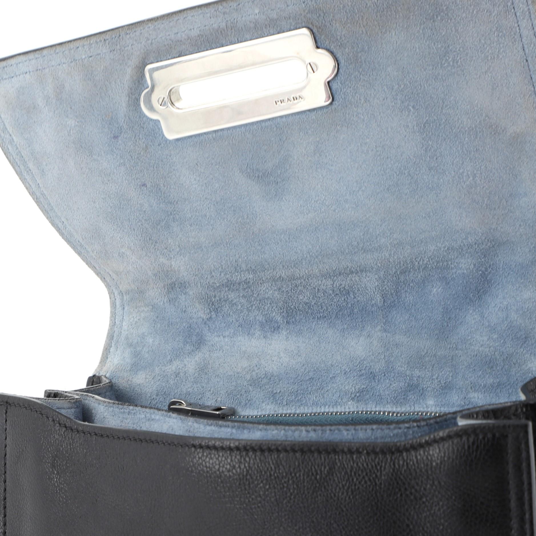 Prada Cahier Convertible Shoulder Bag City Calf Medium  3