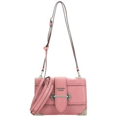 Prada Cahier Convertible Shoulder Bag City Calf Medium at 1stDibs