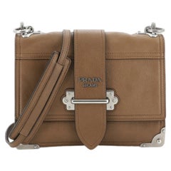 Prada Cahier Convertible Shoulder Bag City Calf Medium