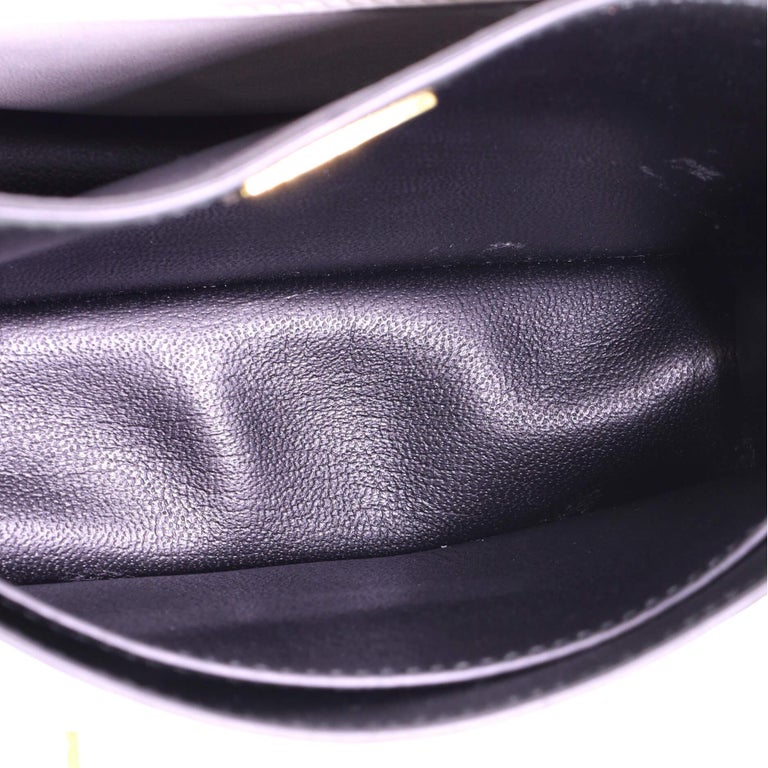 Prada Cahier Crossbody Bag Embellished Denim and Leather Small at 1stDibs