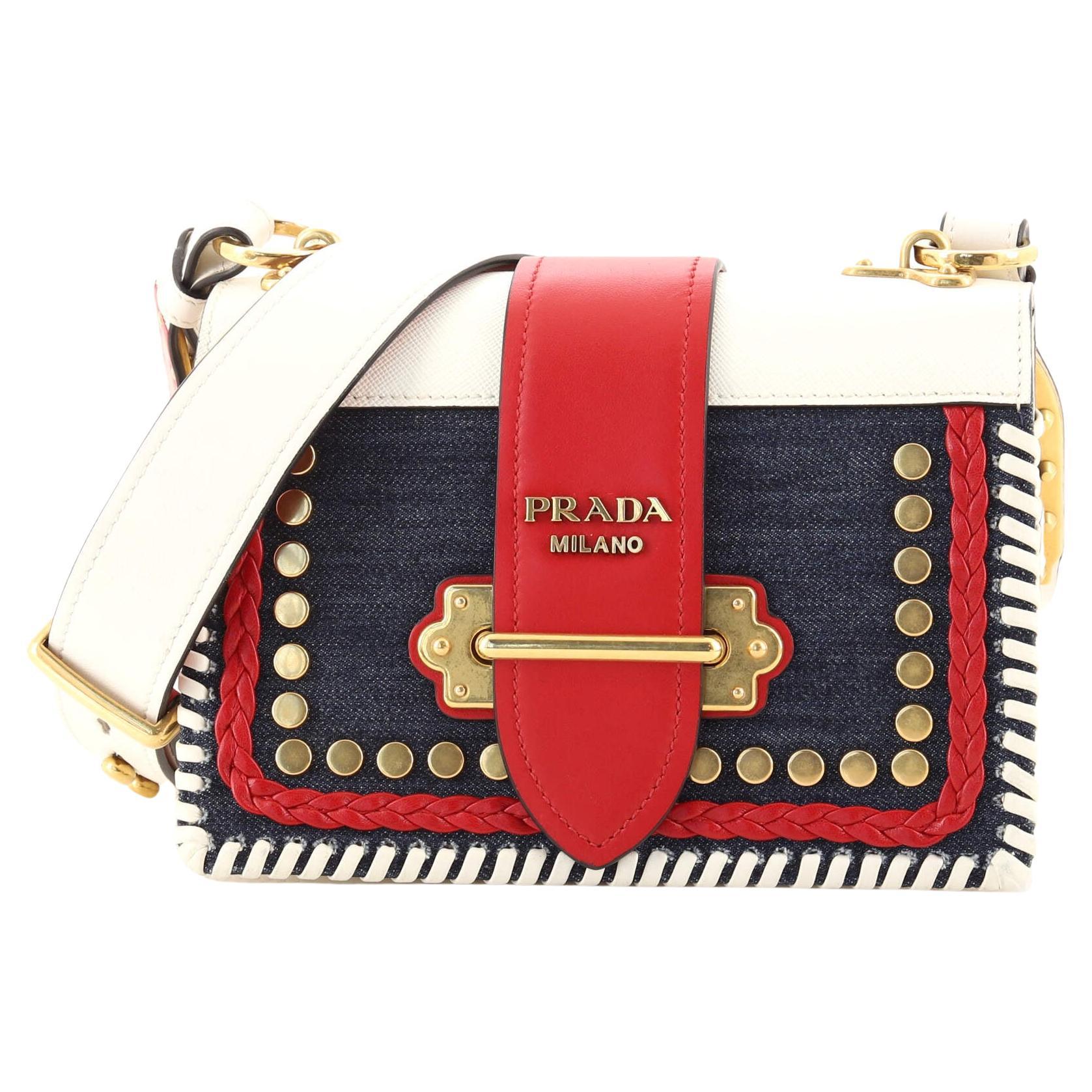 Prada Cahier Bag - 12 For Sale on 1stDibs | prada cahier leather 