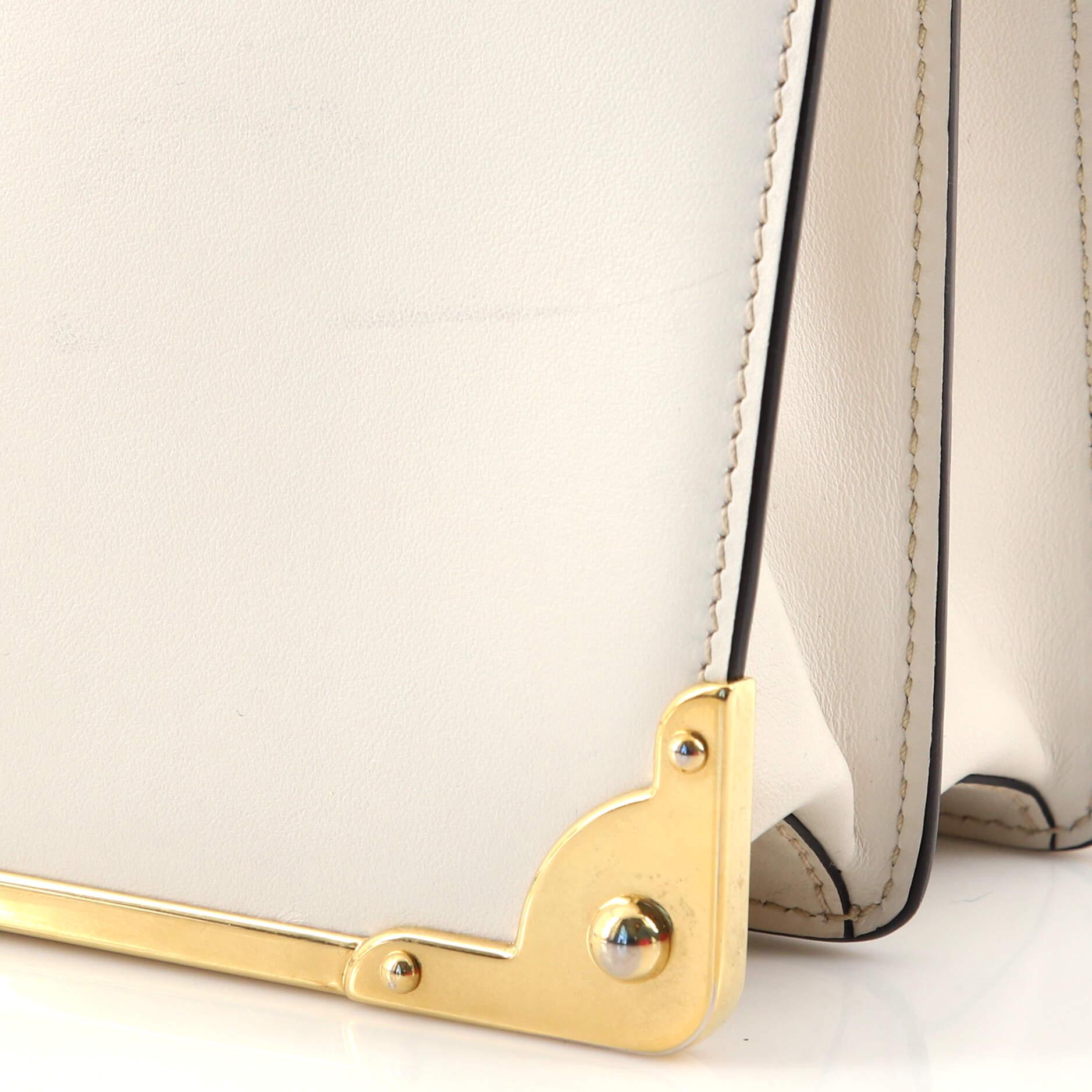 Prada Cahier Crossbody Bag Embellished Leather Small 3
