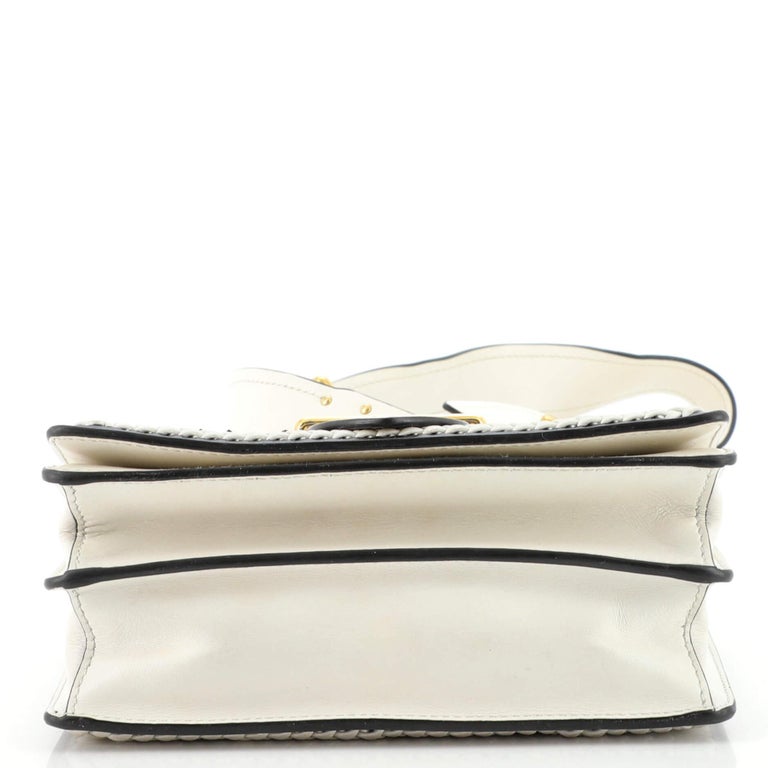 Cahier leather crossbody bag Prada White in Leather - 31064577