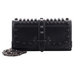 Prada Cahier Crossbody Bag Studded City Calf and Saffiano Leather Mini
