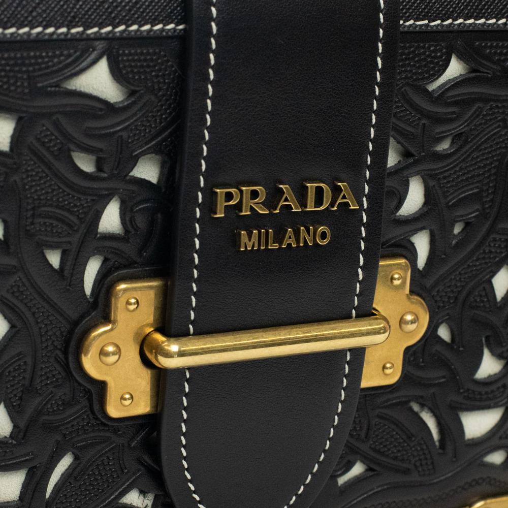Prada Cahier in black leather at 1stDibs | cahier secret, prada ...