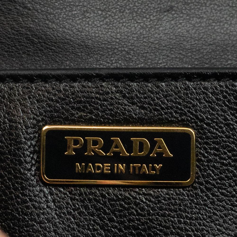 Prada Cahier in black leather at 1stDibs | cahier secret, prada ...