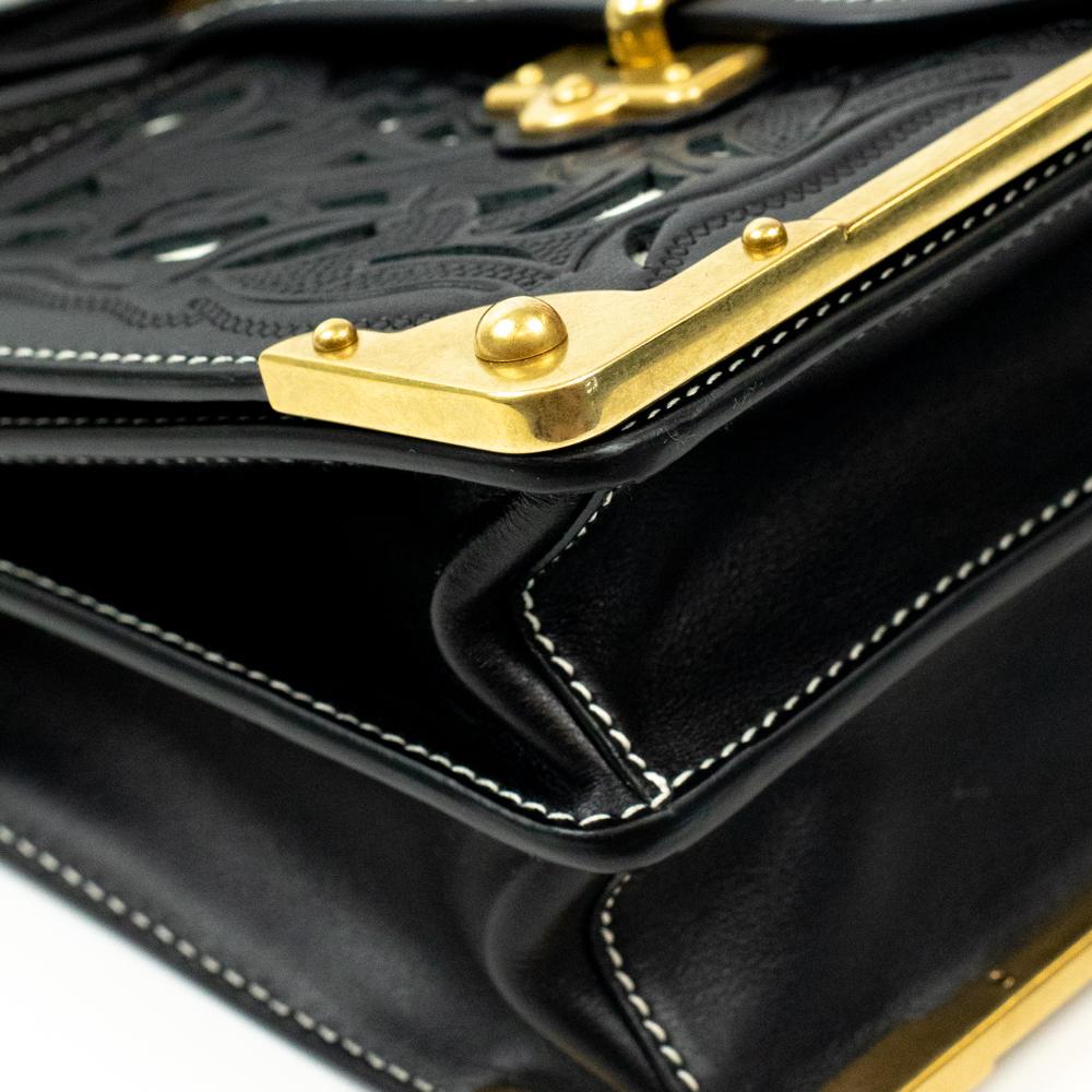 Prada Cahier in black leather at 1stDibs | cahier secret, prada ...