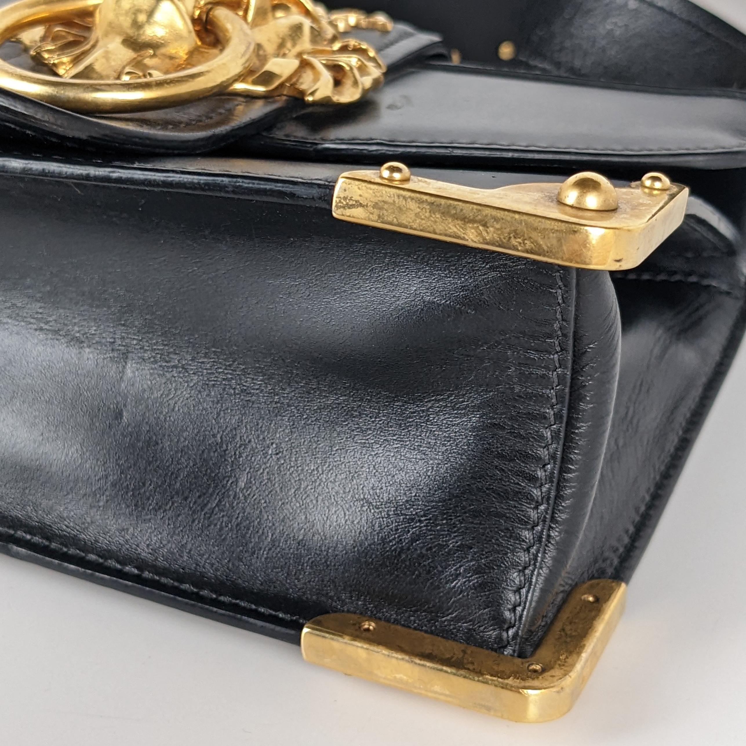 prada cahier lion head bag