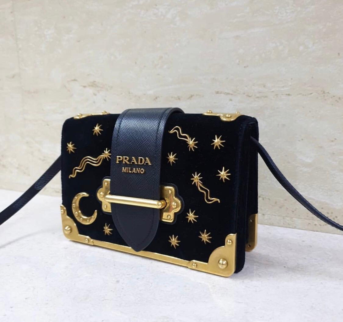 prada moon and stars bag