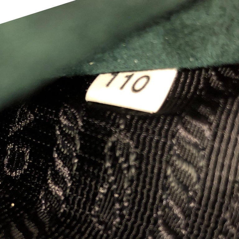 Prada Cahier Shoulder Bag Velvet Small at 1stDibs