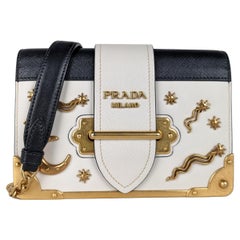 Prada Cahier Small Astrology Moon Star White Leather Crossbody Bag at  1stDibs | prada moon bag, prada astrology bag, prada moon and stars bag