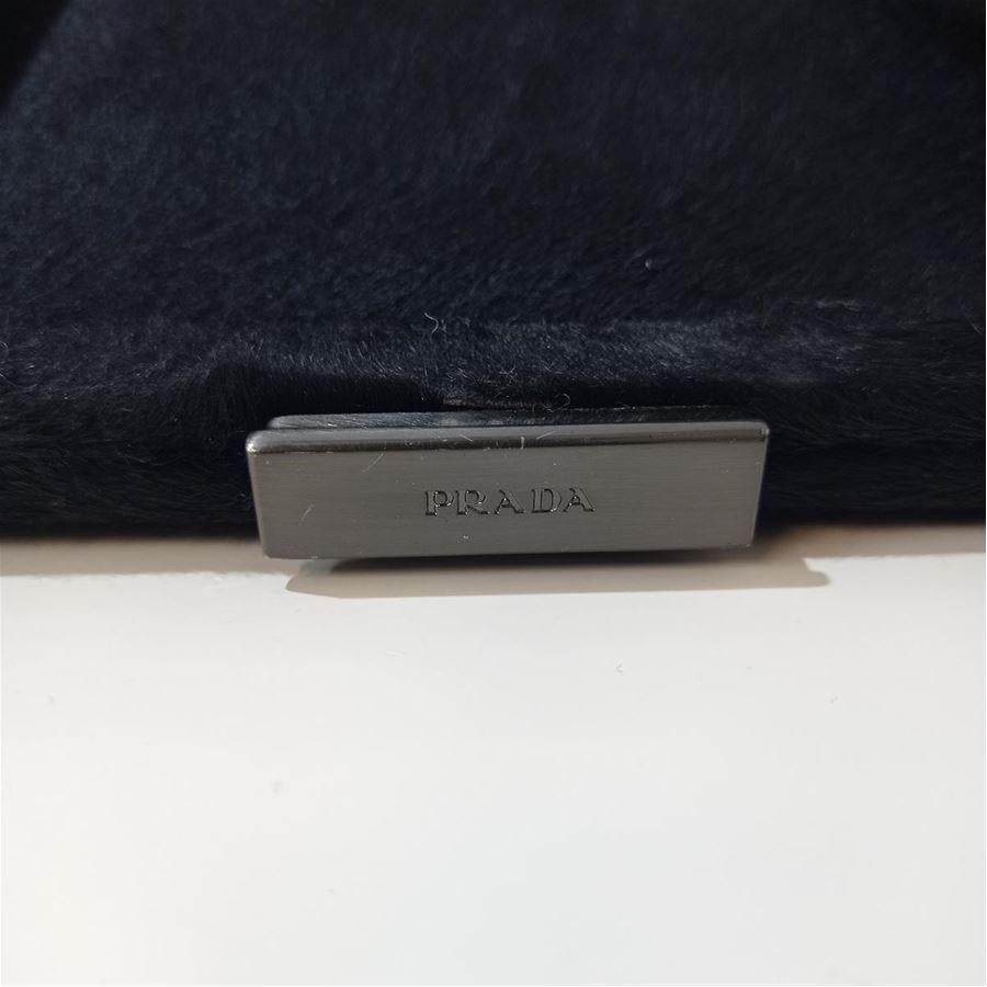 Prada Kalbshaar-Tasche Größe Unica (Schwarz) im Angebot