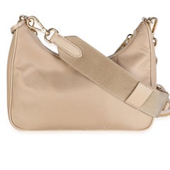 Prada Camel Re-Nylon Re-Edition 2005 Shoulder Bag