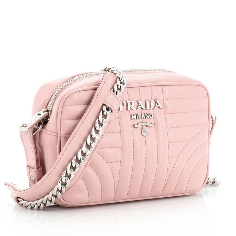 prada pink camera bag
