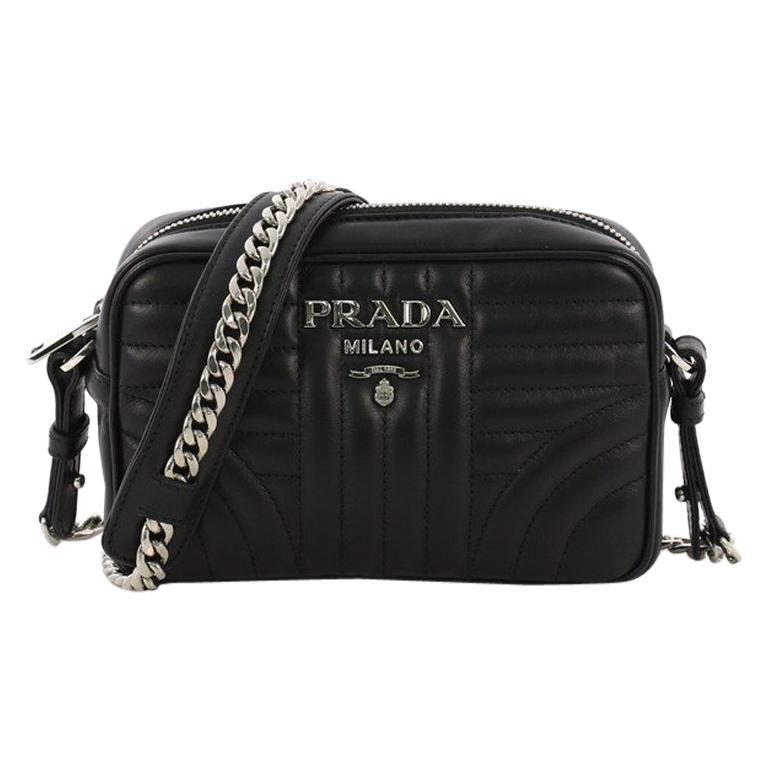 Prada Camera Bag Diagramme Quilted Leather Mini