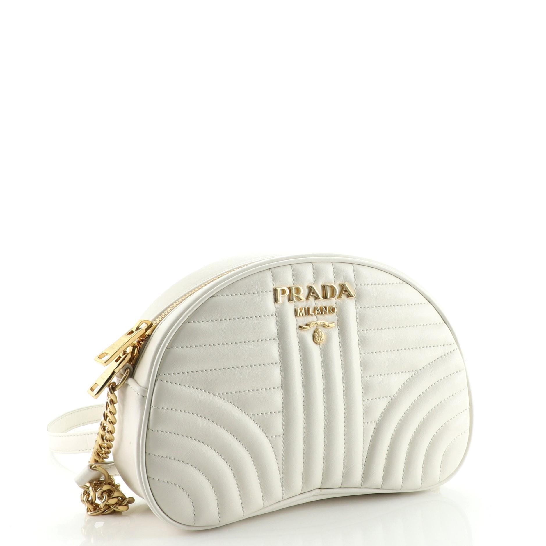 prada white camera bag