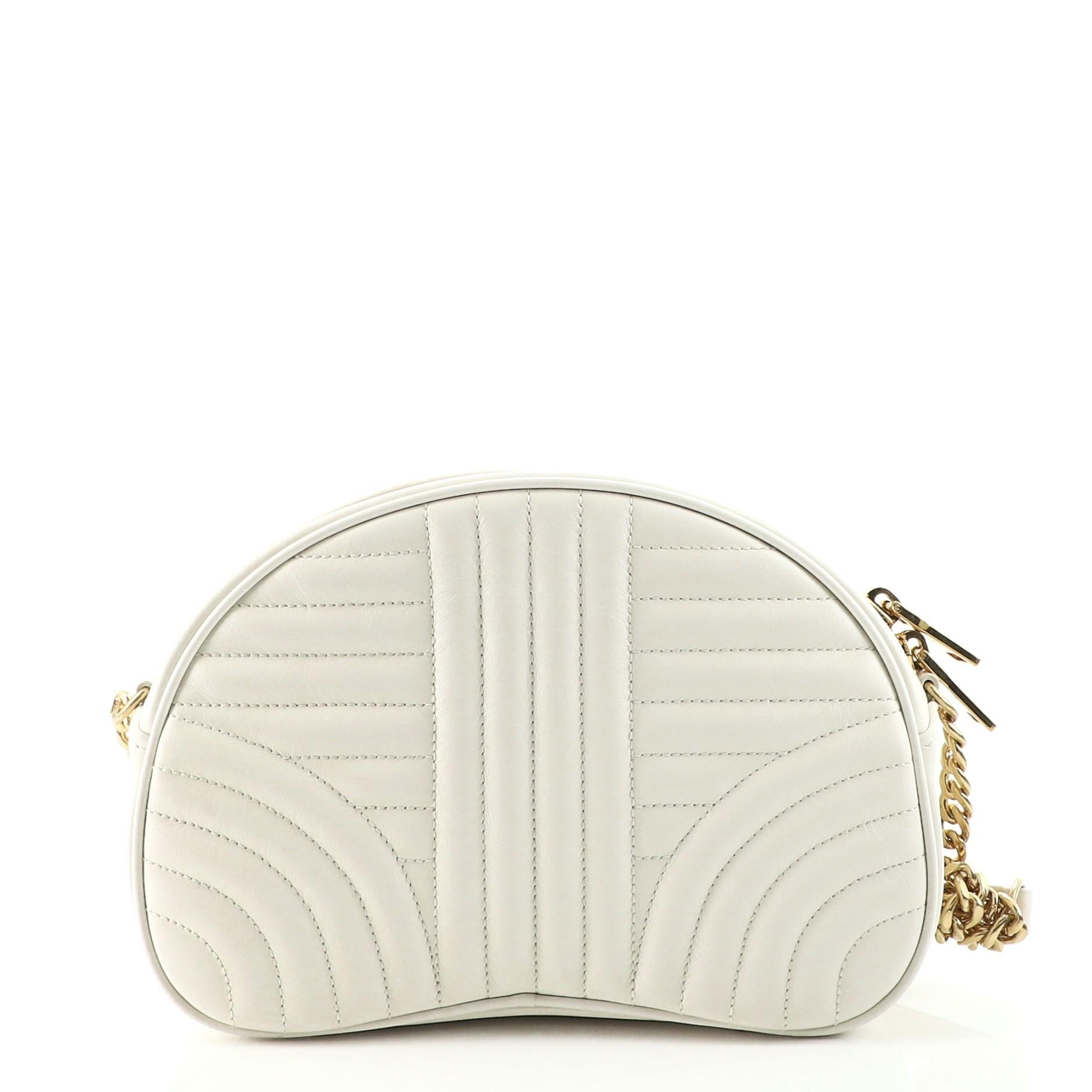 Beige Prada Camera Bag Diagramme Quilted Leather Small