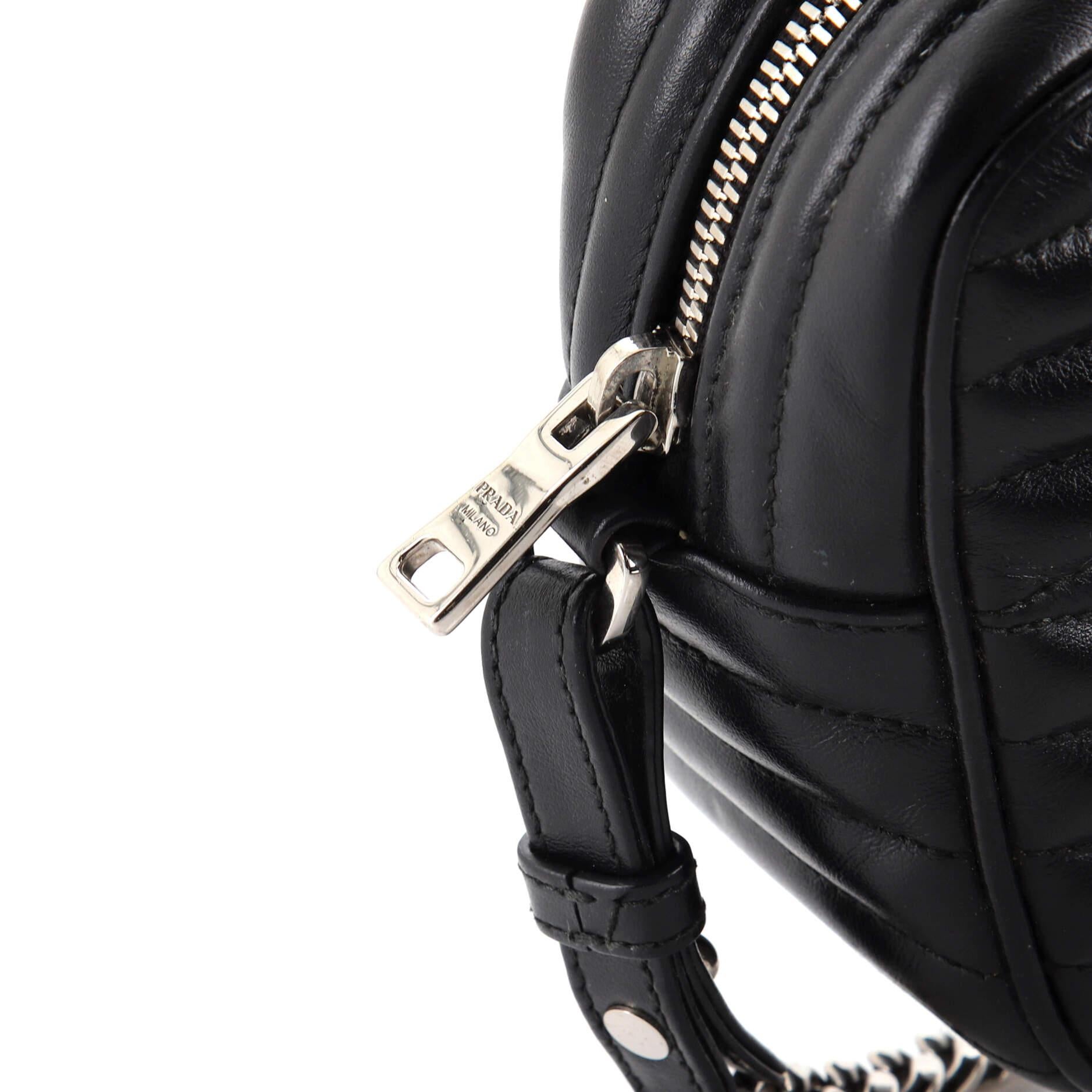 Prada Camera Bag Diagramme Quilted Leather Small 2