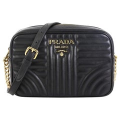 Prada Camera Bag Diagramme Quilted Leather Small