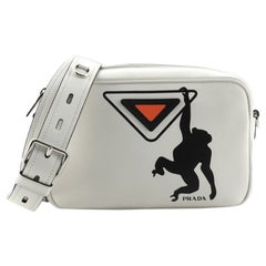 Prada Camera Bag Printed City Calf Medium