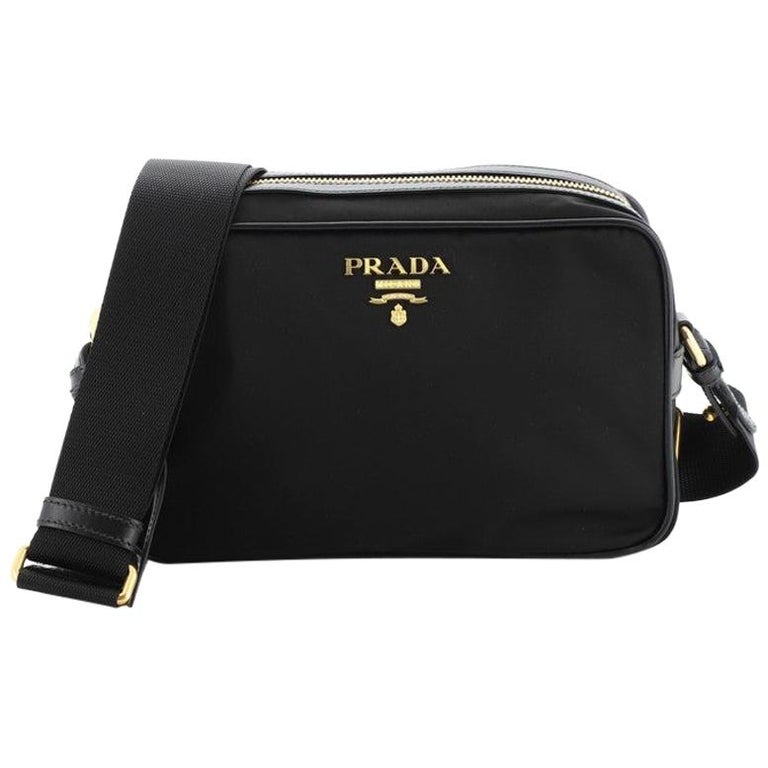Prada Camera Bag Tessuto Medium at 1stDibs | prada nylon