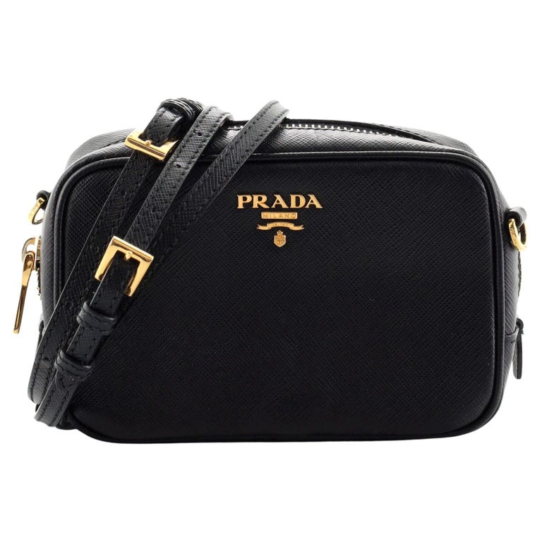 Prada Mini Camera Shoulder Bag, Saffiano
