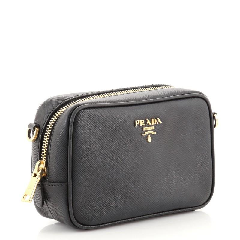 Prada Camera Shoulder Bag Saffiano Leather Small at 1stDibs