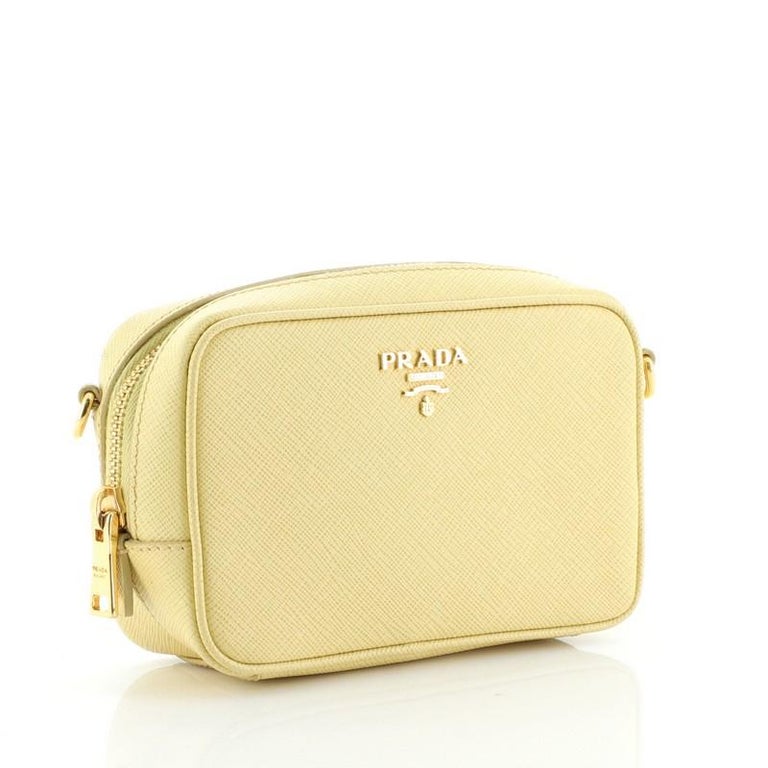 Prada Camera Shoulder Bag Saffiano Leather Small at 1stDibs
