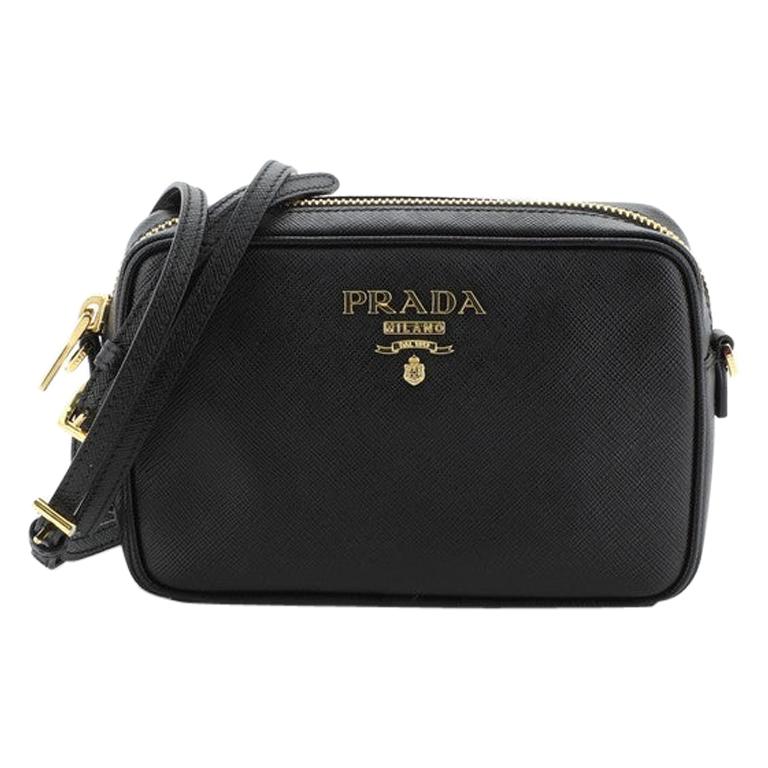 Prada Camera Shoulder Bag Saffiano Leather Small at 1stDibs
