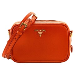 Prada Camera Shoulder Bag Saffiano Leather Mini at 1stDibs