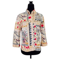 Prada Vintage Venice Print Shirt, Spring-Summer 2004