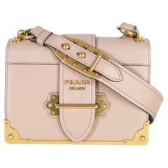 Prada Cammeo City Calfskin Saffiano Cahier Bag