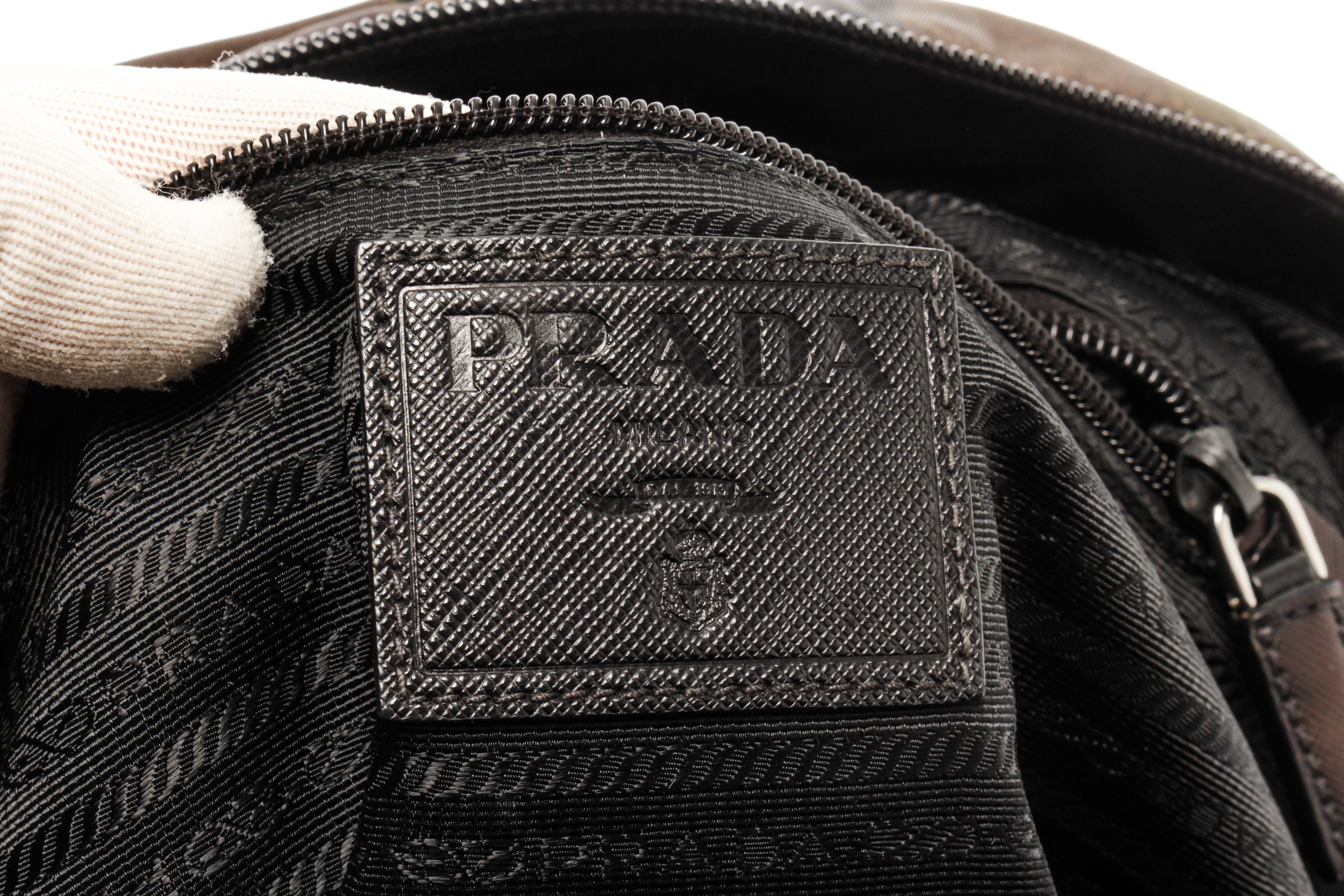 Prada Camo Nylon Double zip Medium Backpack 4