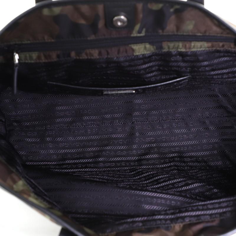 Women's or Men's Prada Camouflage Convertible Open Tote Tessuto Medium