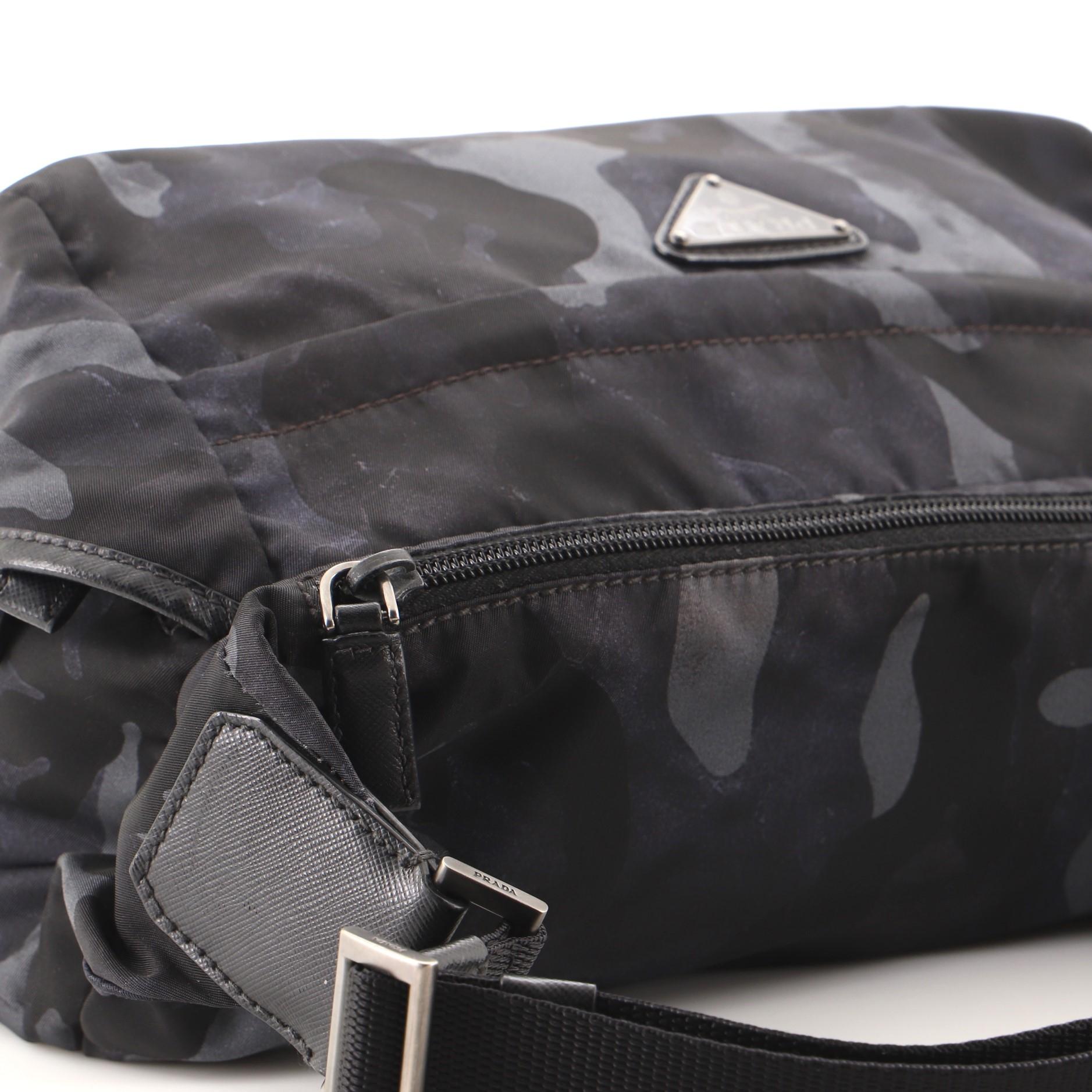 Women's or Men's Prada Camouflage Convertible Pocket Belt Bag Tessuto Medium
