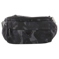 Prada Camouflage Convertible Pocket Belt Bag Tessuto Medium