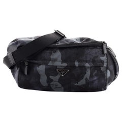 Prada Camouflage Convertible Pocket Belt Bag Tessuto Medium