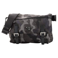 Prada Camouflage Messenger Bag, bedruckt Tessuto Klein