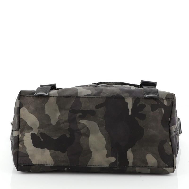 Prada Camouflage Messenger Bag Tessuto Medium  In Good Condition In NY, NY