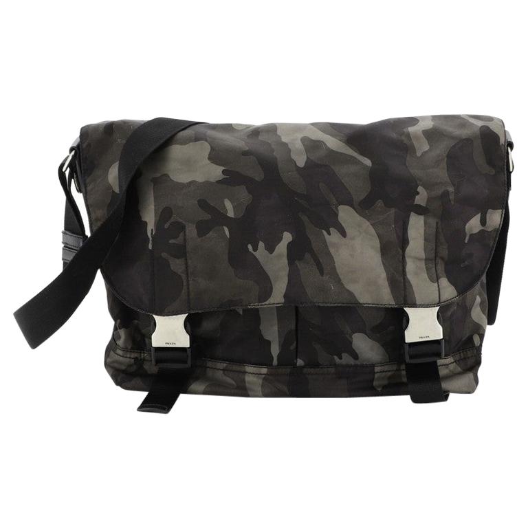 Prada Camouflage Messenger Bag Tessuto Medium at 1stDibs prada