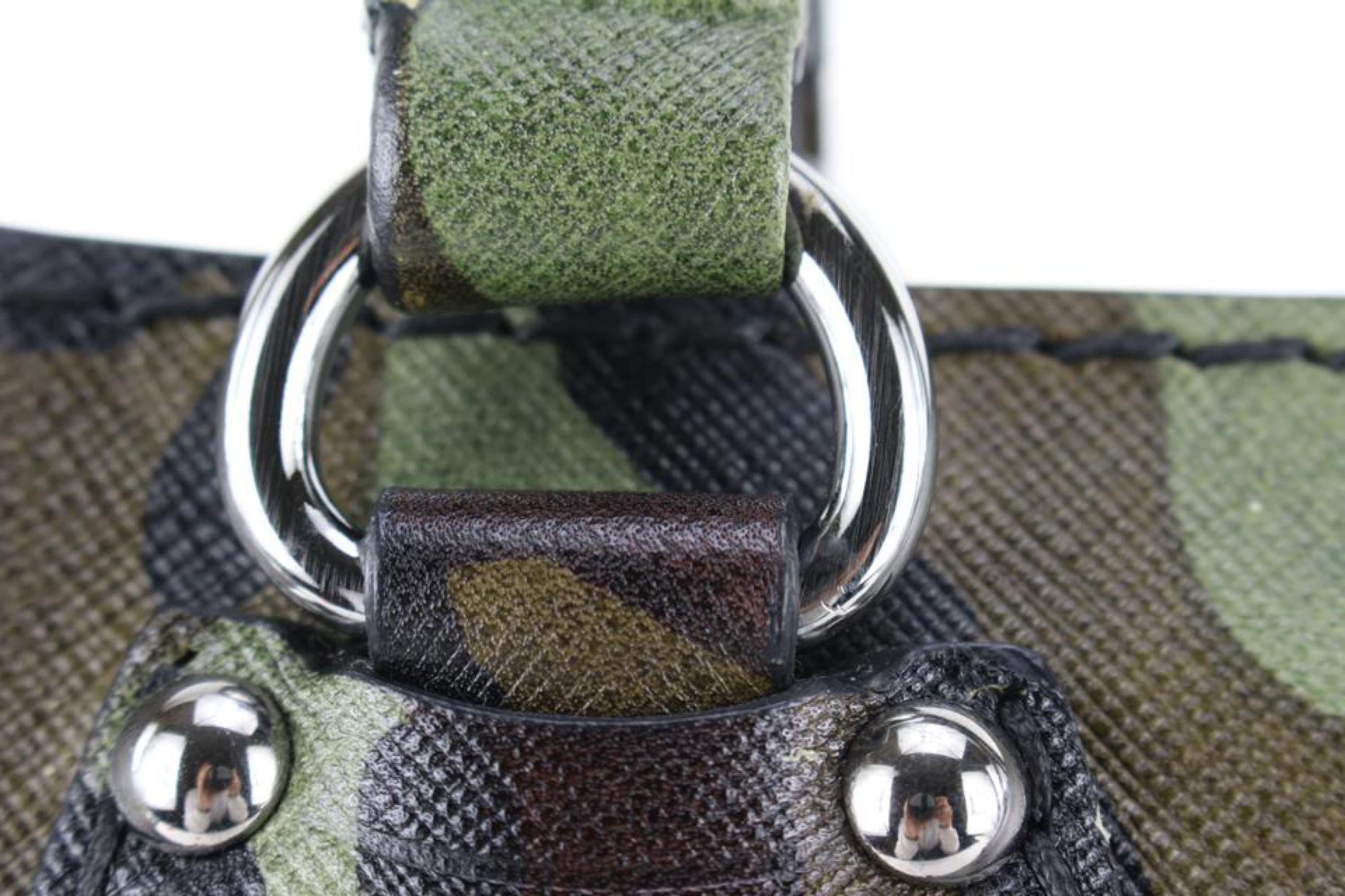 Women's Prada Camouflage Saffiano Leather Mimetico 2way Bag 12p630s For Sale