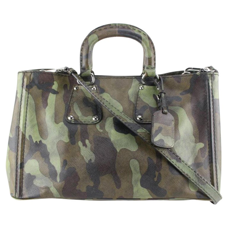 Prada Camouflage Saffiano Leather Mimetico 2way Bag 12p630s For Sale at  1stDibs