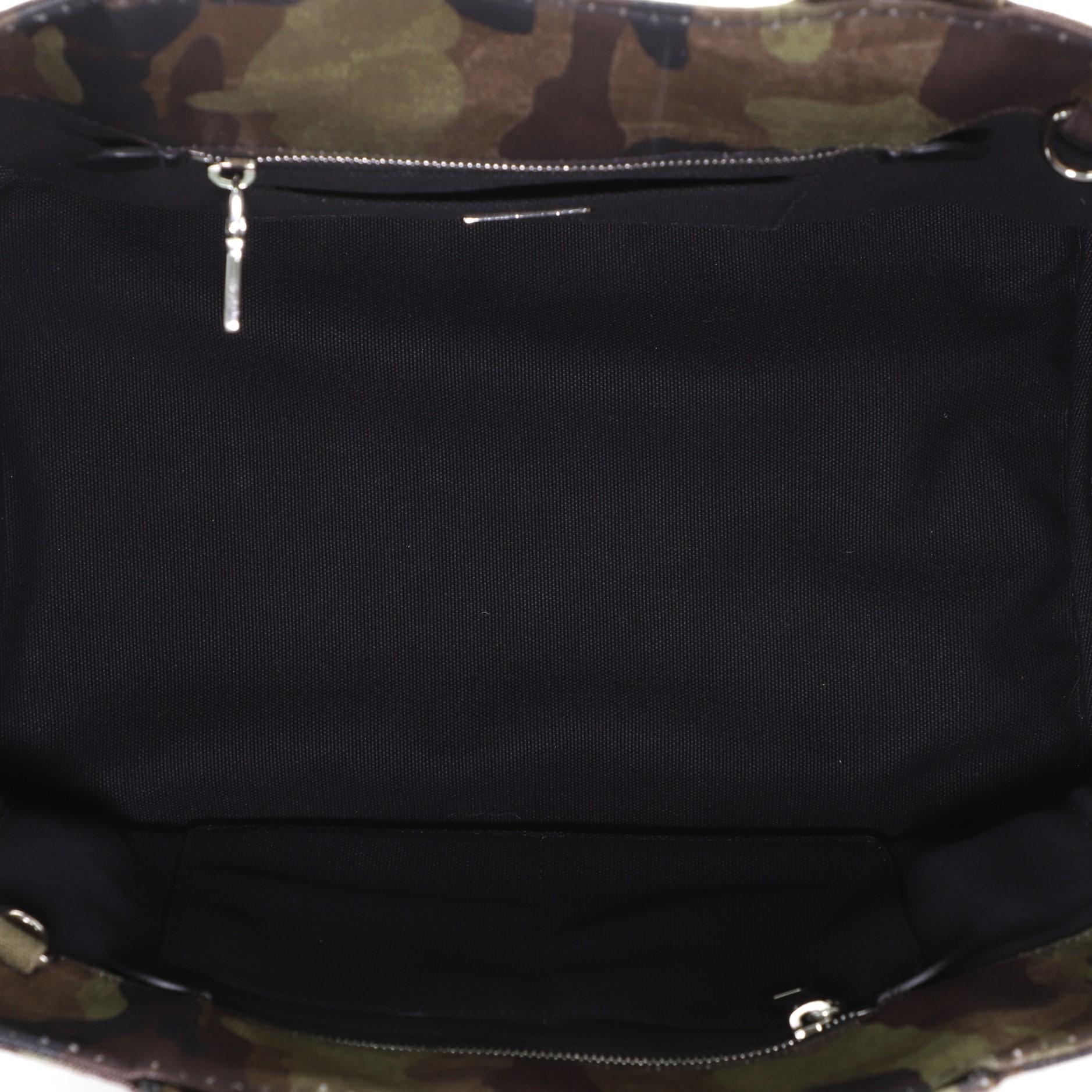 Women's or Men's Prada Canapa Convertible Tote Canvas Large