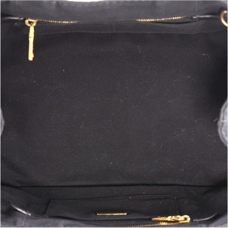 Prada Canapa Convertible Tote Canvas Medium 2