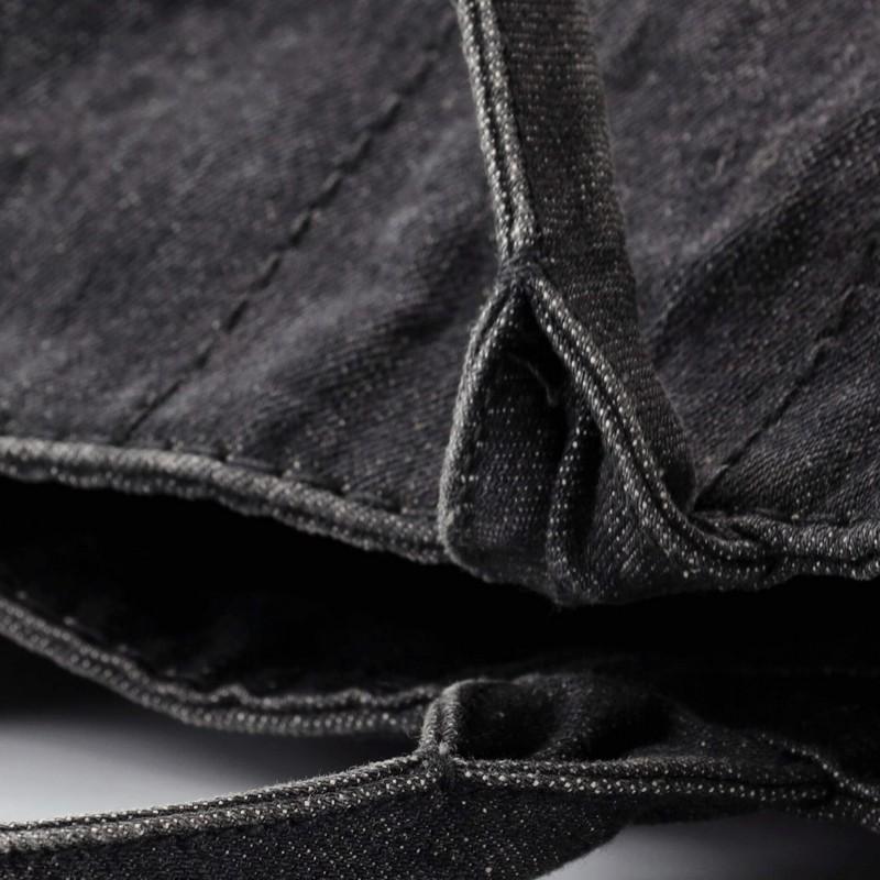 Prada Canapa Convertible Tote Denim Mini 1