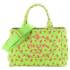 Prada Canapa Convertible Tote